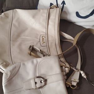 Coach handbag and crossbody